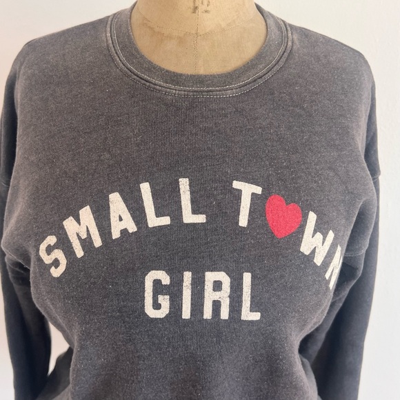 Oat Collective Small Town Girl Sweatshirt Size Small - Picture 3 of 6